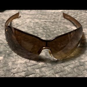 Gucci Shield Frameless Sunglasses GG1285/S RHCG2